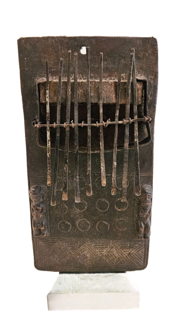 Lemellophone - Wood, Metal - Sanza - Chokwe - DR Congo