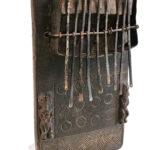 Lemellophone - Wood, Metal - Sanza - Chokwe - DR Congo
