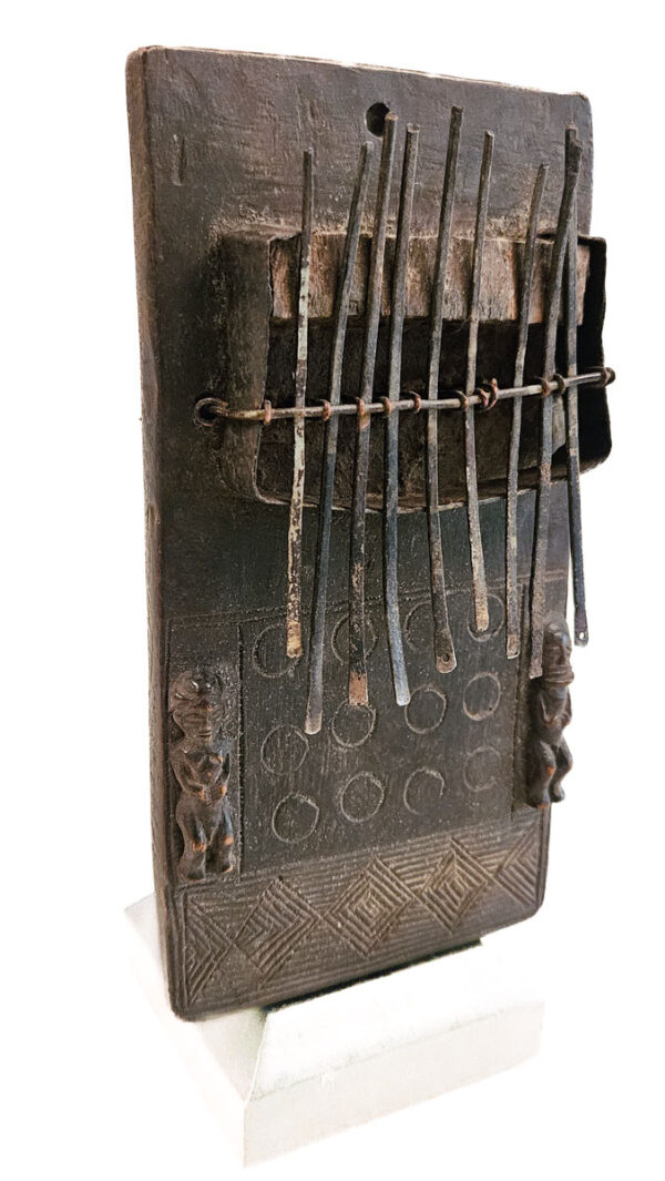 Lemellophone - Wood, Metal - Sanza - Chokwe - DR Congo