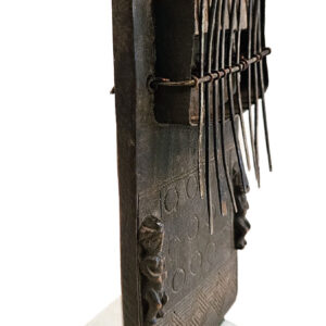 Lemellophone - Wood, Metal - Sanza - Chokwe - DR Congo