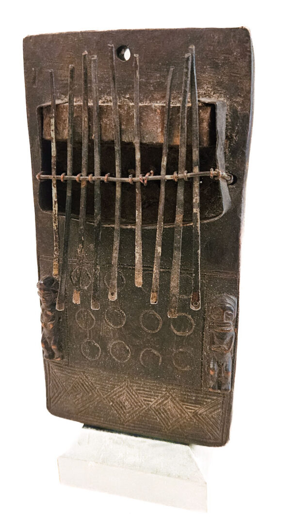 Lemellophone - Wood, Metal - Sanza - Chokwe - DR Congo