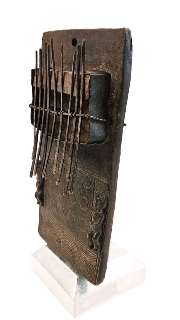 Lemellophone - Wood, Metal - Sanza - Chokwe - DR Congo