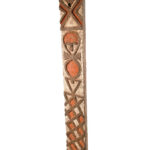House post / pillar - Wood - Mitsogho - Gabon