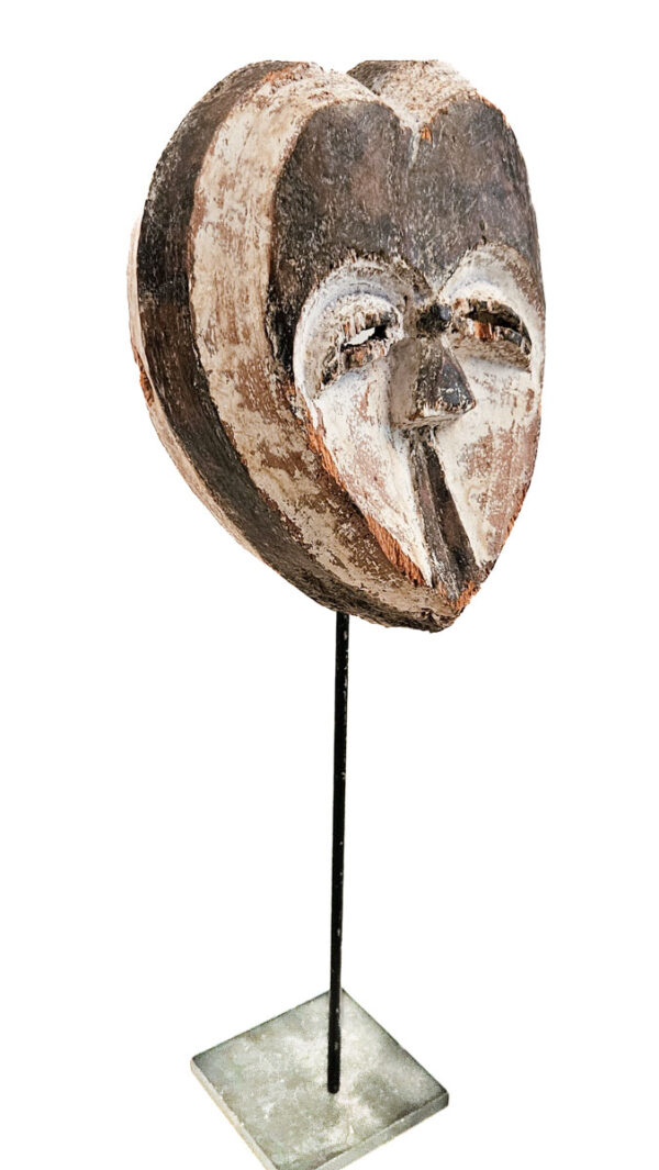Mask - Wood - Kwele - Gabon