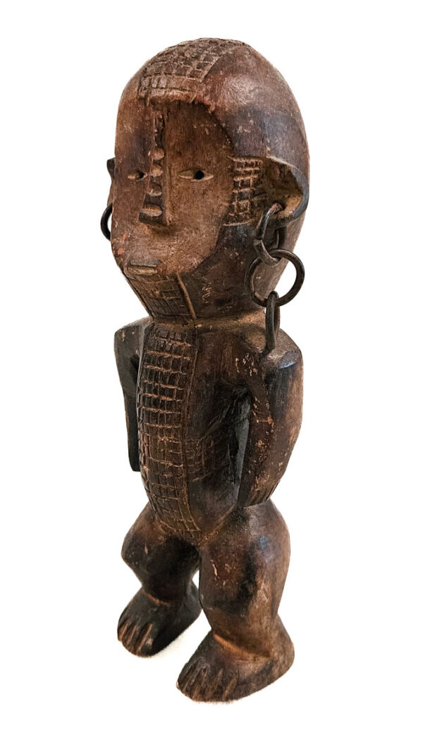 Ancestor figure - Wood - Ngbaka - Congo DRC