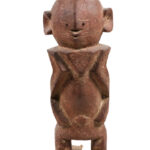 Ancestor figure - Wood - Chamba - Nigeria