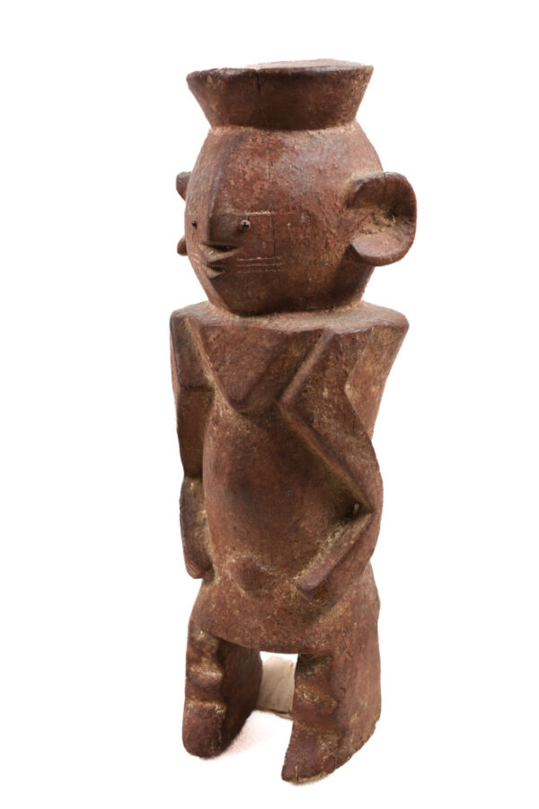 Ancestor figure - Wood - Chamba - Nigeria