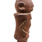 Ancestor figure - Wood - Chamba - Nigeria