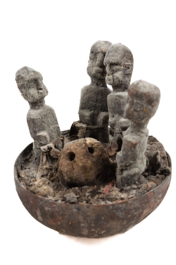 Fetish bowl- Wood - Fon - Benin