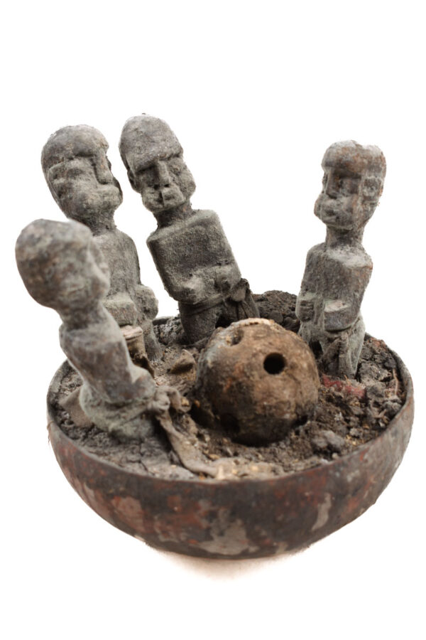 Fetish bowl- Wood - Fon - Benin