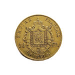 France 50 Francs 1858-A Napoleon III