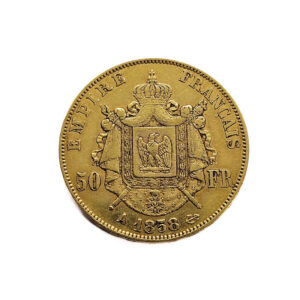 France 50 Francs 1858-A Napoleon III