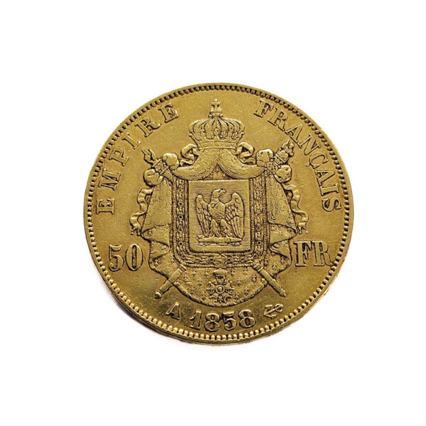 France 50 Francs 1858-A Napoleon III