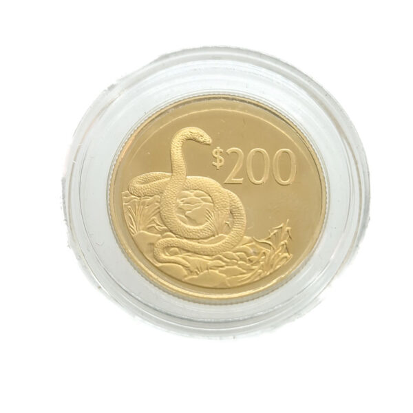 Fiji - 200 Dollars - Fiji Snake, Elizabeth II