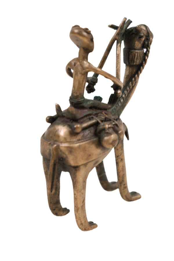 Goldweight figure - Bronze - Ashanti - Ghana