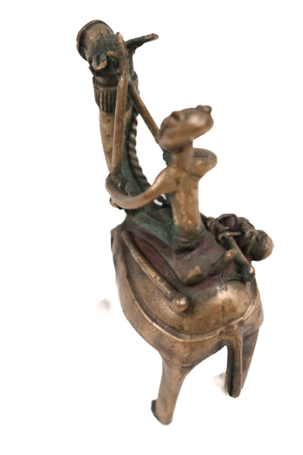 Goldweight figure - Bronze - Ashanti - Ghana