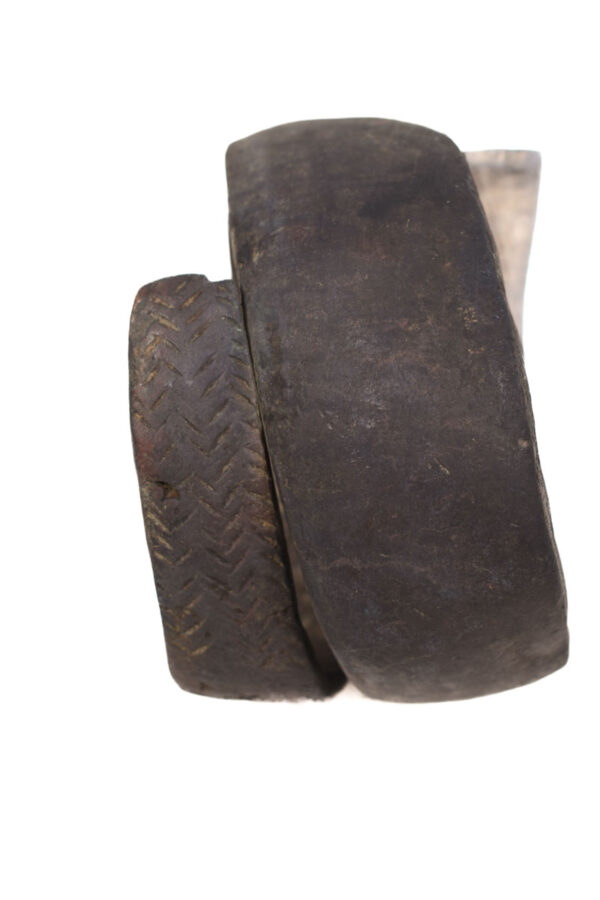 Snake currency / bracelet - Lobi - Bronze - Iron - Burkina Faso