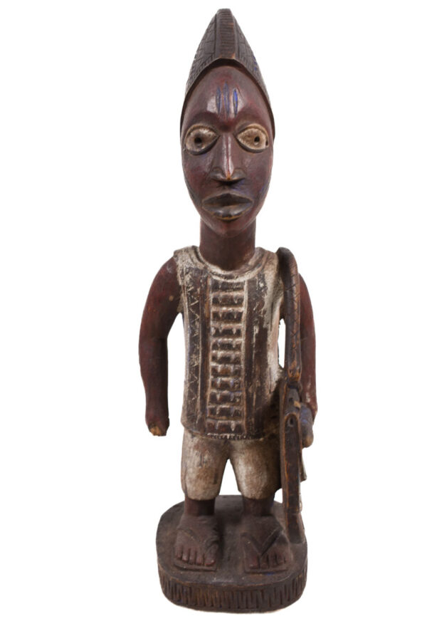 Ancestor figure - Wood - Yoruba - Nigeria