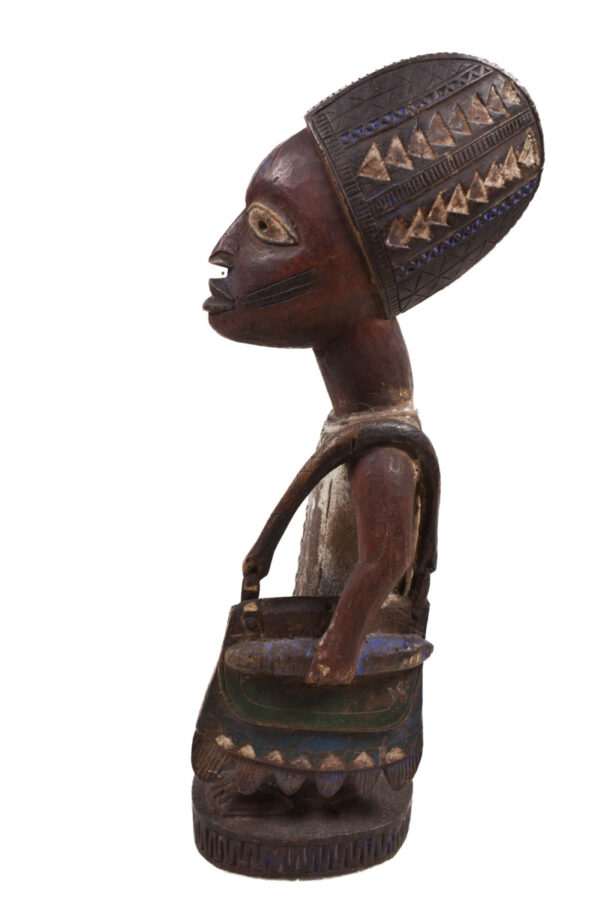 Ancestor figure - Wood - Yoruba - Nigeria