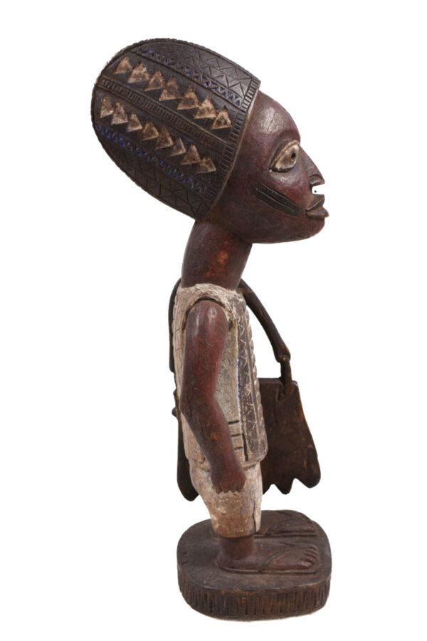 Ancestor figure - Wood - Yoruba - Nigeria