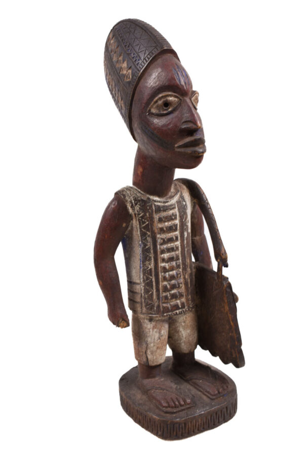 Ancestor figure - Wood - Yoruba - Nigeria