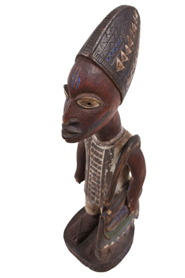 Ancestor figure - Wood - Yoruba - Nigeria