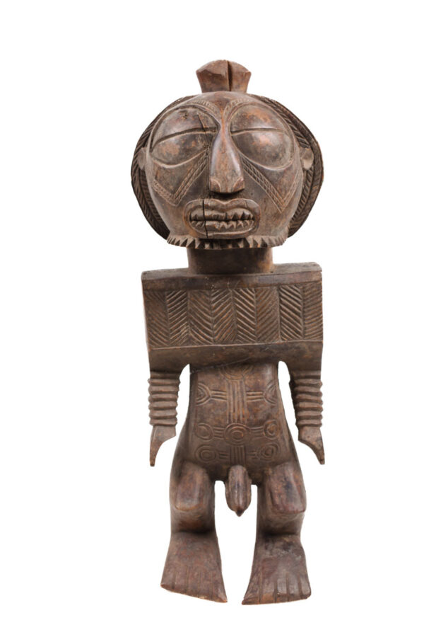 Ancestor figure - Wood - Kusu - DR Congo
