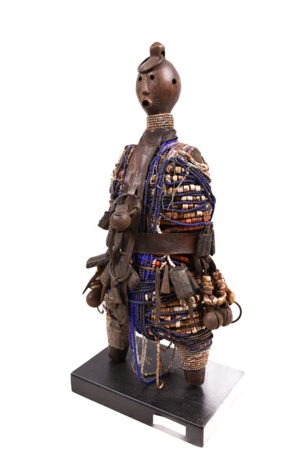 Fertility Doll - Beads, Wood - Namji - Cameroon
