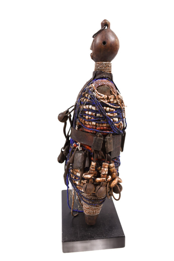 Fertility Doll - Beads, Wood - Namji - Cameroon