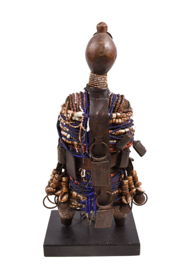 Fertility Doll - Beads, Wood - Namji - Cameroon