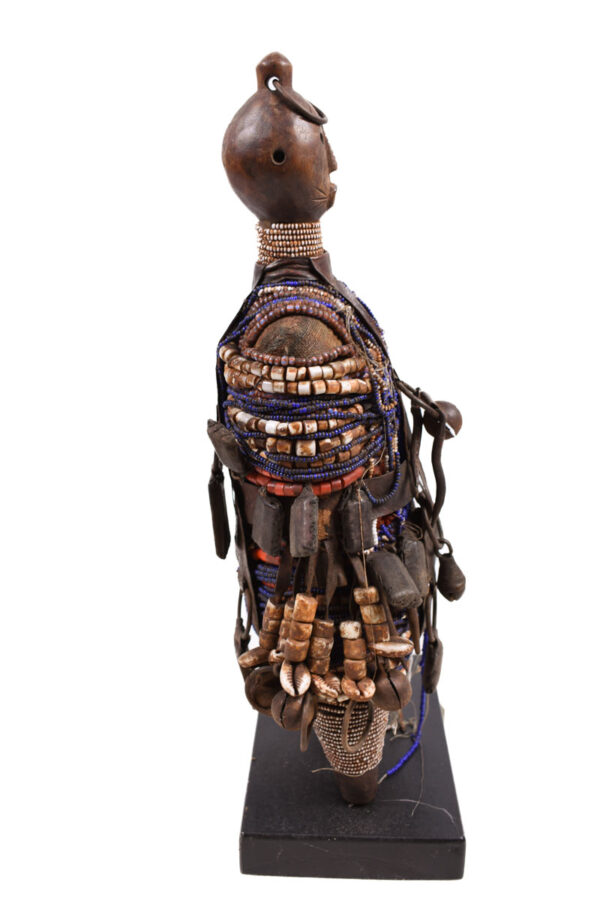 Fertility Doll - Beads, Wood - Namji - Cameroon