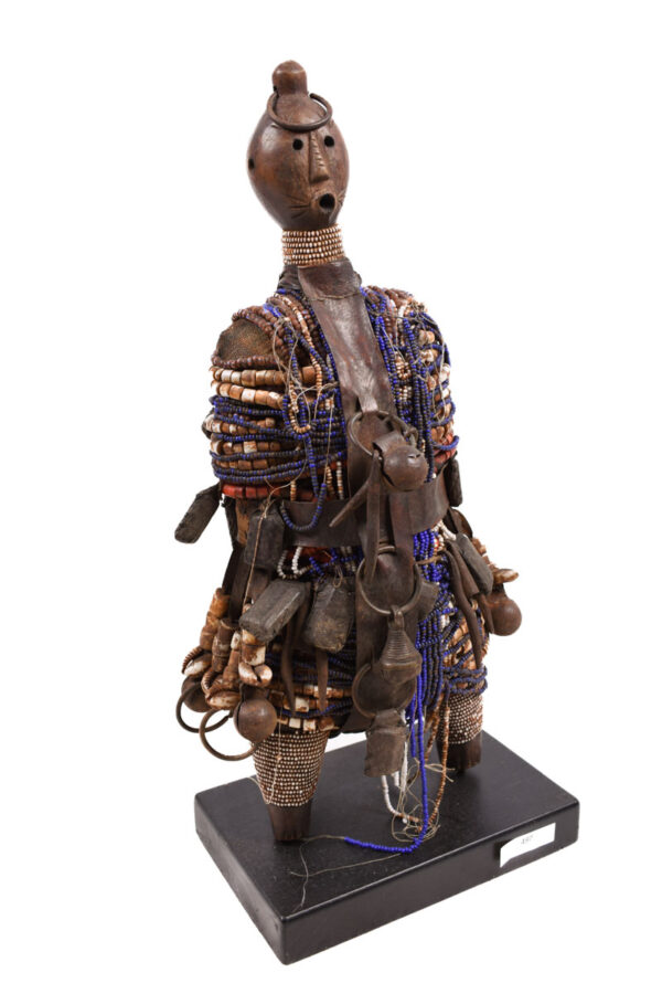 Fertility Doll - Beads, Wood - Namji - Cameroon