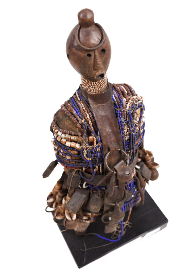 Fertility Doll - Beads, Wood - Namji - Cameroon