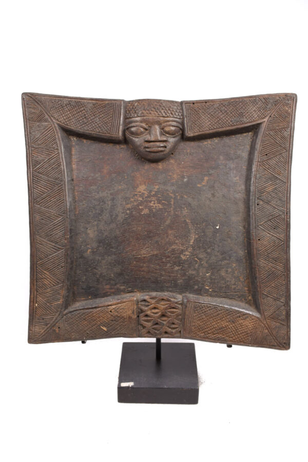 Divination board - Wood - Yoruba - Nigeria - Schädler certificate