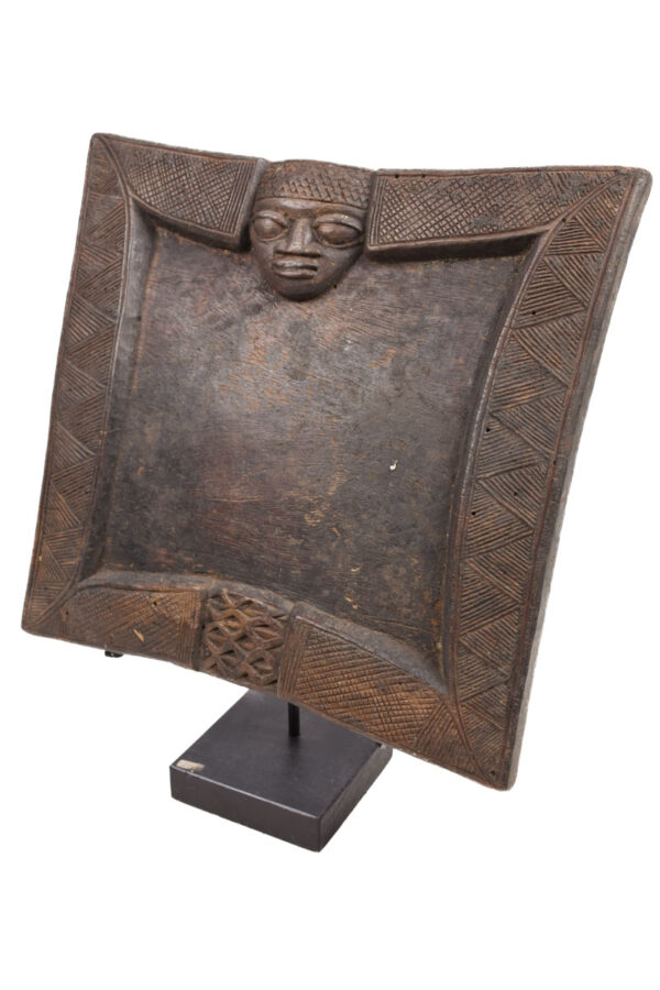 Divination board - Wood - Yoruba - Nigeria - Schädler certificate