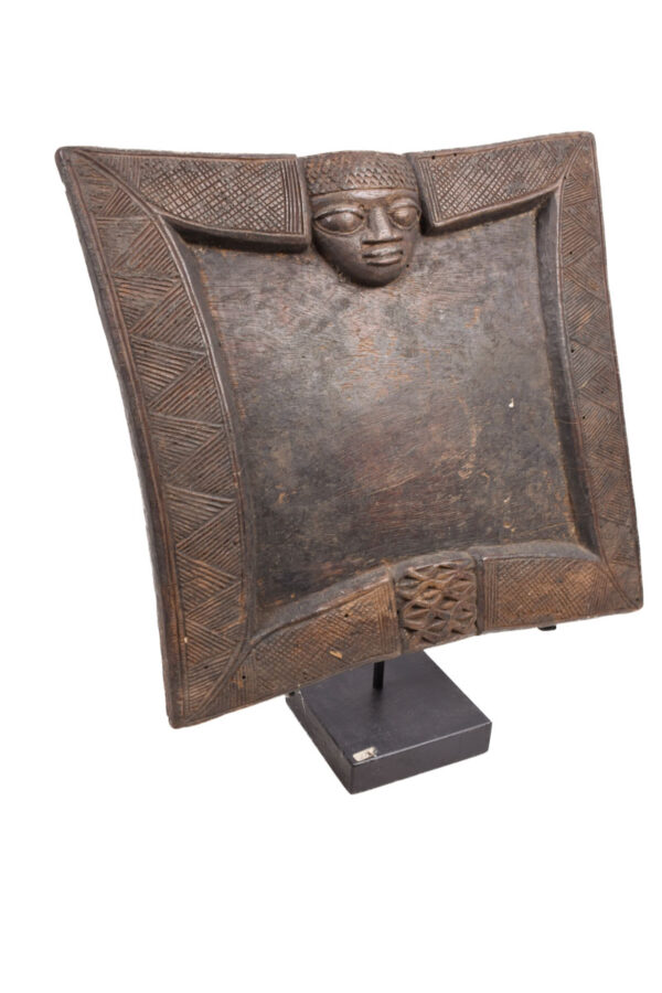 Divination board - Wood - Yoruba - Nigeria - Schädler certificate