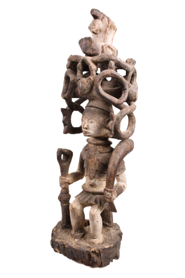 Ikenga Figure- Wood - Igbo - Nigeria