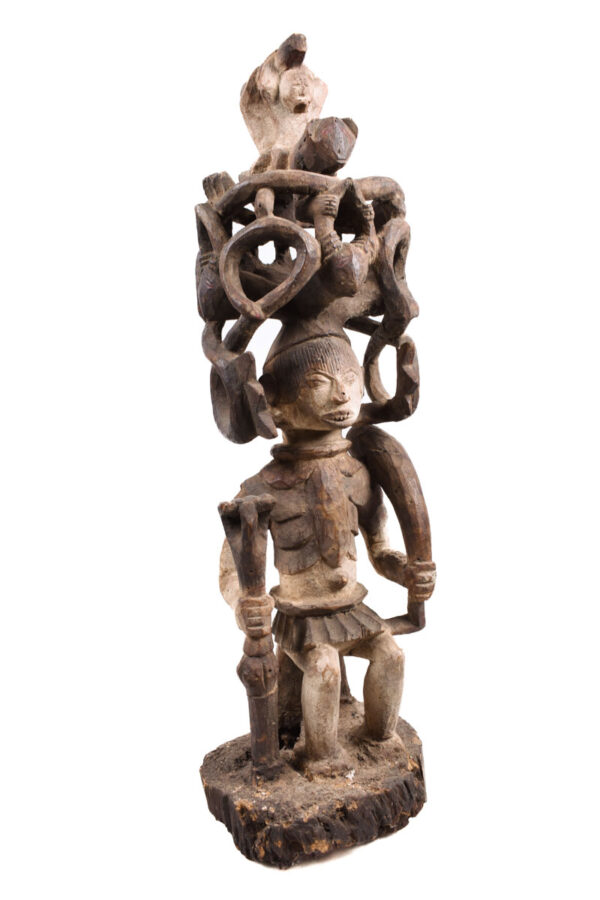 Ikenga Figure- Wood - Igbo - Nigeria