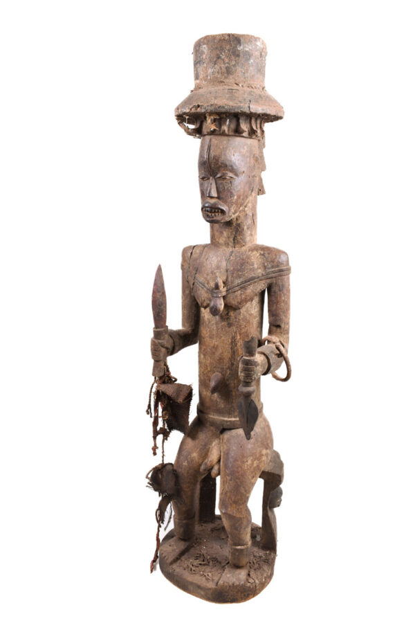 Shrine Figure - Wood - Urhubo - Nigeria
