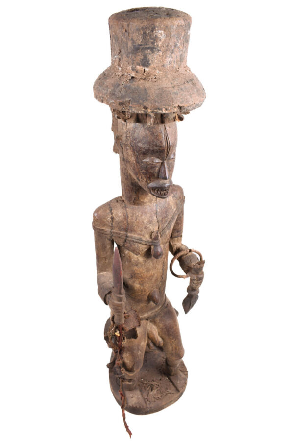 Shrine Figure - Wood - Urhubo - Nigeria