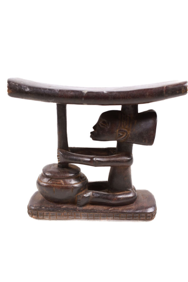 Neck rest - Wood - Luba - Congo DRC