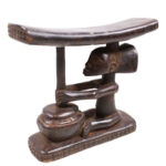 Neck rest - Wood - Luba - Congo DRC