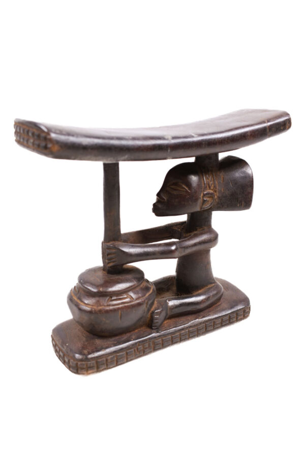 Neck rest - Wood - Luba - Congo DRC