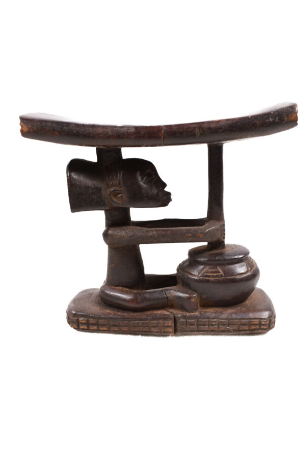 Neck rest - Wood - Luba - Congo DRC