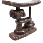 Neck rest - Wood - Luba - Congo DRC