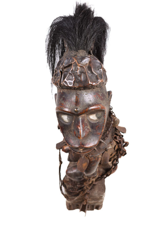 Figure - Wood, nails - Nkisi - Yombe - Congo