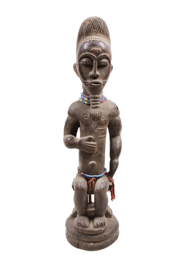 Ancestor figure - Baule - Wood - Ivory Coast
