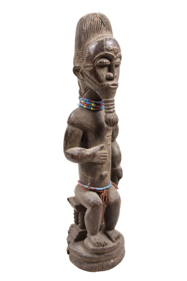 Ancestor figure - Baule - Wood - Ivory Coast