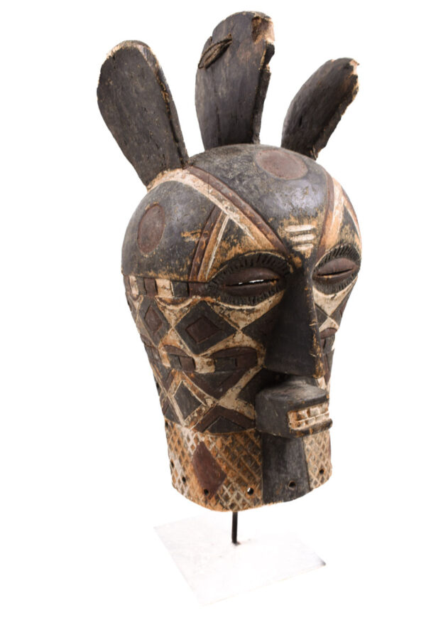 Mask - Wood - Tetela - Congo