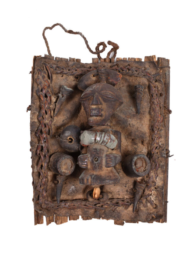 Divination board- Wood, Horn - Songye - Congo